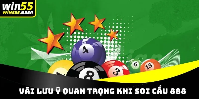 Vài lưu ý quan trọng khi soi cầu